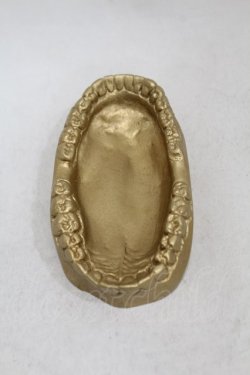 画像2: THE BLACKENED TEETH / Teeth Trinket Tray  ゴールド H-25-06-25-1011-0-ZA-KB-ZH