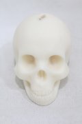 THE BLACKENED TEETH / Skull Candle  ホワイト H-25-06-25-1015-0-ZA-KB-ZH