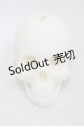 THE BLACKENED TEETH / Skull Candle  ホワイト H-25-06-25-1015-0-ZA-KB-ZH