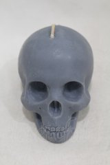 THE BLACKENED TEETH / Skull Candle  グレー H-25-06-25-1016-0-ZA-KB-ZH