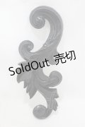 THE BLACKENED TEETH / Filigree Wall Hanging  ブラック H-25-06-25-1019-0-ZA-KB-ZH