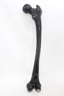 画像2: THE BLACKENED TEETH / Femur Bone Wall Hanging  ブラック H-25-06-25-1002-0-ZA-KB-ZH