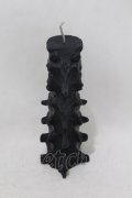THE BLACKENED TEETH / Spine Candle  ブラック H-25-06-25-1022-0-ZA-KB-ZH