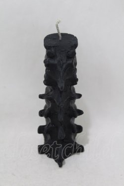 画像1: THE BLACKENED TEETH / Spine Candle  ブラック H-25-06-25-1022-0-ZA-KB-ZH