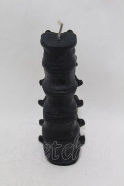 画像2: THE BLACKENED TEETH / Spine Candle  ブラック H-25-06-25-1022-0-ZA-KB-ZH