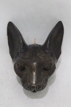 画像1: THE BLACKENED TEETH / Sphynx Candle  ゴールド H-25-06-25-1023-0-ZA-KB-ZH