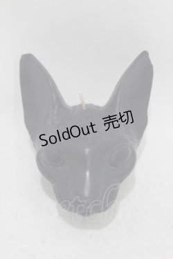 画像1: THE BLACKENED TEETH / Sphynx Candle  ブラック H-25-06-25-1024-0-ZA-KB-ZT-W003