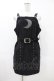 画像1: Restyle / CORDUROY CRESCENT DRESS L ブラック H-25-06-25-1033-GO-OP-KB-ZH (1)