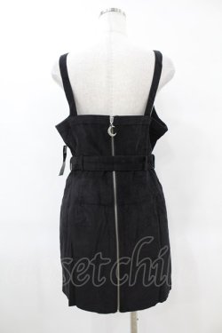 画像2: Restyle / CORDUROY CRESCENT DRESS L ブラック H-25-06-25-1033-GO-OP-KB-ZH