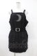 画像1: Restyle / CORDUROY CRESCENT DRESS L ブラック H-25-06-25-1034-GO-OP-KB-ZH (1)