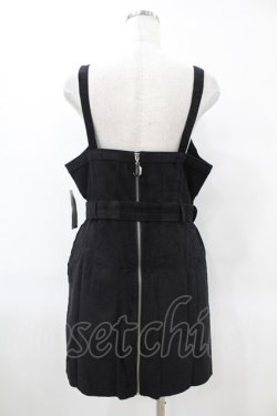 画像2: Restyle / CORDUROY CRESCENT DRESS L ブラック H-25-06-25-1034-GO-OP-KB-ZH
