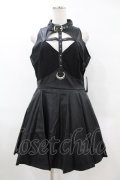 Restyle / GOTHIC DAVINA BUCKLED DRESS XL ブラック H-25-06-25-1035-GO-OP-KB-ZH