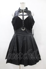 Restyle / GOTHIC DAVINA BUCKLED DRESS XL ブラック H-25-06-25-1035-GO-OP-KB-ZH