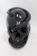 画像1: THE BLACKENED TEETH / Snake Skull Ornament  ブラック H-25-06-25-1004-0-ZA-KB-ZH (1)