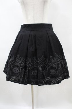 画像1: Restyle / FORTUNE TELLER SKIRT XL ブラック H-25-06-25-1036-GO-SK-KB-ZH