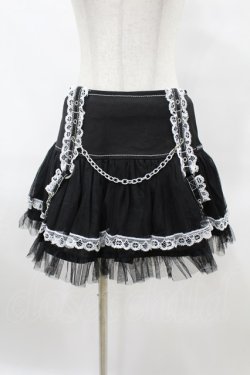 画像1: TRIPP NYC / LOLITA TUTU SKIRT  ブラック×ホワイト H-25-06-25-1038-0-SK-KB-ZH