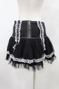 画像2: TRIPP NYC / LOLITA TUTU SKIRT  ブラック×ホワイト H-25-06-25-1038-0-SK-KB-ZH