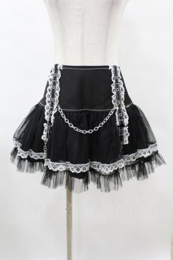 画像1: TRIPP NYC / LOLITA TUTU SKIRT  ブラック×ホワイト H-25-06-25-1039-0-SK-KB-ZH