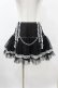 画像1: TRIPP NYC / LOLITA TUTU SKIRT  ブラック×ホワイト H-25-06-25-1039-0-SK-KB-ZH (1)