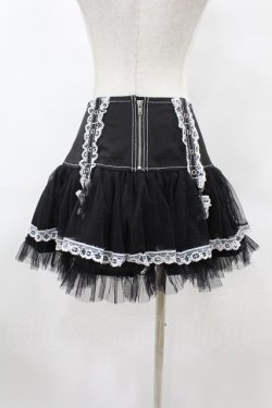 画像2: TRIPP NYC / LOLITA TUTU SKIRT  ブラック×ホワイト H-25-06-25-1039-0-SK-KB-ZH