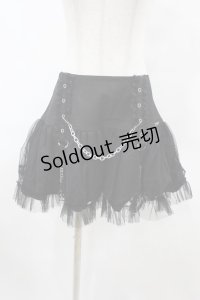 TRIPP NYC / LOLITA TUTU SKIRT M ブラック×ブラック H-25-06-25-1040-0-SK-KB-ZH