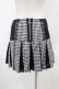 画像2: TRIPP NYC / BO PEEP PLEATED GARTER SKIRT XS 黒×白 H-25-06-25-1042-0-SK-KB-ZH (2)