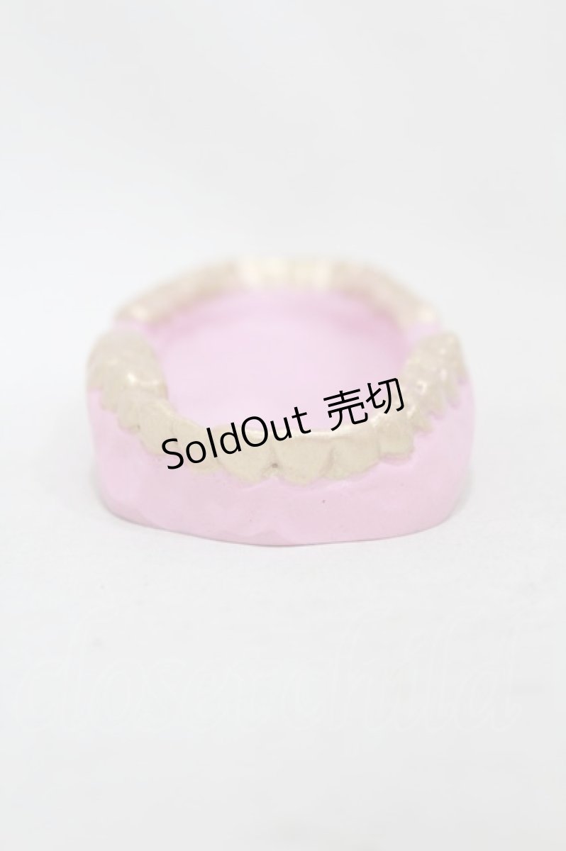 画像1: THE BLACKENED TEETH / Teeth Trinket Tray  ピンク H-25-06-25-1005-0-ZA-KB-ZT-W003 (1)