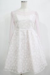 MILK / アレンデールドレス  パウダーピンクスノー H-25-06-25-052-ML-OP-KB-ZH