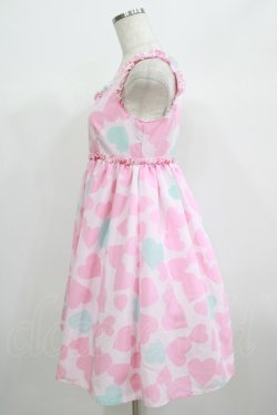画像2: MILK / ロックンハートベビードール  ピンク×サックス H-25-06-25-056-ML-OP-KB-ZH