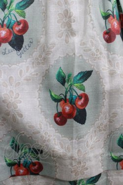 画像4: Leur Getter / Cherry Laceノースリーブワンピース M ミント H-25-06-25-006-LU-OP-KB-ZH