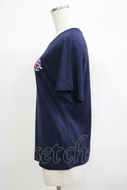 画像2: Jean Paul GAULTIER / ワッペン刺繍カットソー 38 ネイビー H-25-06-25-071-GO-TO-KB-ZH