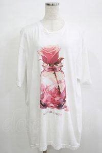 NieR Clothing / プリントCOTTON CUTSEW XL 白 H-25-06-25-072-PU-TO-KB-ZH