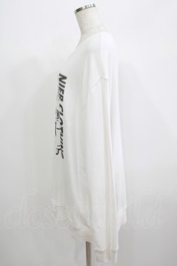 画像2: NieR Clothing / プリントSWEAT  2XL 白 H-25-06-25-075-PU-TO-KB-ZH