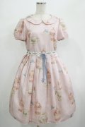 Emily Temple cute / 青い鳥ワンピース  ピンク H-25-06-25-013-ET-OP-KB-ZH