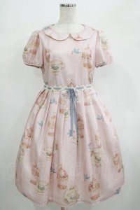 Emily Temple cute / 青い鳥ワンピース  ピンク H-25-06-25-013-ET-OP-KB-ZH