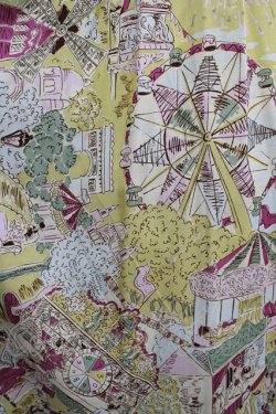 画像4: Jane Marple / La fete foraineエプロンドレス  サックス H-25-06-25-015-JM-OP-KB-ZH