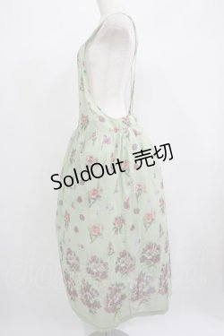 画像2: Jane Marple Dans Le Salon / Viola gardenエプロンドレス  ミント H-25-12-15-1002-JM-OP-KB-ZT032