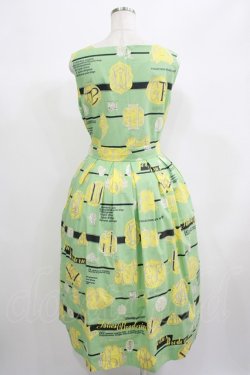 画像3: Jane Marple / Jolies broderies square dress  citron green H-25-06-25-017-JM-OP-KB-ZH