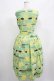 画像3: Jane Marple / Jolies broderies square dress  citron green H-25-06-25-017-JM-OP-KB-ZH (3)