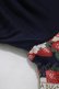 画像5: Jane Marple / Strawberry label scarfのタブリエドレス  ネイビー H-25-06-25-022-JM-OP-KB-ZH