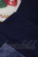 画像6: Jane Marple / Strawberry label scarfのタブリエドレス  ネイビー H-25-06-25-022-JM-OP-KB-ZH