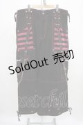 TRIPP NYC / ELECTRO PANT XL ブラック×ピンク H-25-06-26-030-PU-PA-KB-ZH