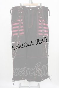 TRIPP NYC / ELECTRO PANT XL ブラック×ピンク H-25-06-26-030-PU-PA-KB-ZH