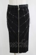 Restyle / BONDED TO THE MOON SKIRT S ブラック H-25-06-26-031-GO-SK-KB-ZH
