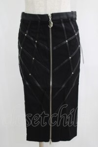 Restyle / BONDED TO THE MOON SKIRT S ブラック H-25-06-26-031-GO-SK-KB-ZH