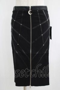 Restyle / BONDED TO THE MOON SKIRT S ブラック H-25-06-26-033-GO-SK-KB-ZH