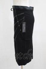 画像2: Restyle / BONDED TO THE MOON SKIRT S ブラック H-25-06-26-033-GO-SK-KB-ZT239 (2)