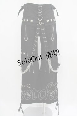 画像3: TRIPP NYC / MIGHTY METAL PANT XXS ブラック H-25-06-26-034-PU-PA-KB-ZH