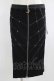 画像1: Restyle / BONDED TO THE MOON SKIRT S ブラック H-25-06-26-035-GO-SK-KB-ZH (1)