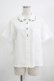 画像1: Jane Marple / Tulip collar blouse  白 H-25-06-26-038-JM-BL-KB-ZH (1)